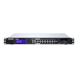 QNAP QGD-1600P - Commutateur - intelligent - 4 x 10 - 100 - 1000 (PoE++) + 10 x 10 - 100 - 1000 (PoE+)... (QGD-1600P-8G)_3